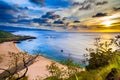 Hawaiian Sunset Royalty Free Stock Photo