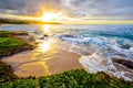 Hawaiian Sunset Royalty Free Stock Photo