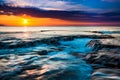 Hawaiian Sunset Royalty Free Stock Photo