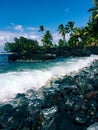 Hawaiian tropical coastline - the Road to Hana