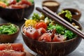 Hawaiian tuna poke bowl