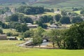 HAWES, YORKSHIRE/UK - JULY 28 : View of Hawes in the Yorkshire D Royalty Free Stock Photo
