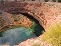 Hawiyat Najm sinkhole, Oman Royalty Free Stock Photo