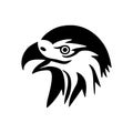 Hawk face icon Royalty Free Stock Photo