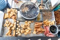 Hawker frying variety of delicious Penang lobak for sale