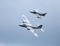 Hawker hunter and Canberra PR9 jets