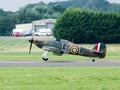 Hawker Hurricane GZL P2921 Landing at Dunsfold Airfield