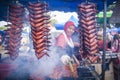 Hawkers at the bazaar Ramadan Royalty Free Stock Photo