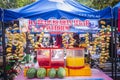 Hawkers at the bazaar Ramadan