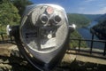 Hawks Point State Park Overlook on Scenic Highway US Route 60 over the New River in Ansted, WV