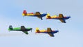 Hawks of Romania part of the Romanian Aero Club Royalty Free Stock Photo