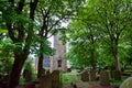 Haworth Church and Graveyard landscape