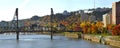 Hawthorne Bridge Portland Oregon in the Fall