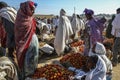 Market in Hawzien, Tigray, Ethiopia Royalty Free Stock Photo