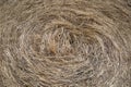 Hay bale background. Royalty Free Stock Photo