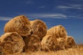 Hay bales