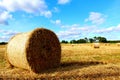 Hay bales in Scotland Royalty Free Stock Photo