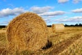 Hay bales in Scotland Royalty Free Stock Photo