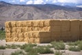 Hay Bales in the Sierras Royalty Free Stock Photo