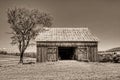 Hay Barn Royalty Free Stock Photo