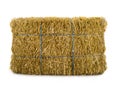 Hay isolated on a white