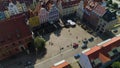 Hay Market Szczecin Rynek Sienny Ratusz Staromiejski Aerial View Poland