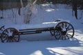 Hay Wagon Old Royalty Free Stock Photo