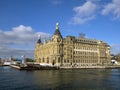Haydarpasa station building in Istanbul Royalty Free Stock Photo