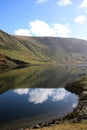 Hayeswater High Street and reflections, Cumbria UK Royalty Free Stock Photo