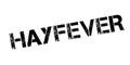 Hayfever rubber stamp Royalty Free Stock Photo