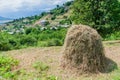 Haystack near Haghpat village in Armen