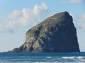 Haystack Rock, near Cape Kiwanda Royalty Free Stock Photo