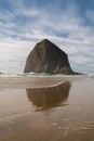 Haystack Rock, Cannon Beach, Oregon, USA Royalty Free Stock Photo