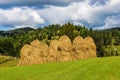 Haystacks Royalty Free Stock Photo