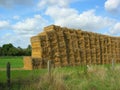 Haywall Royalty Free Stock Photo