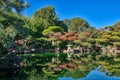 Hayward California Japanese Garden pond