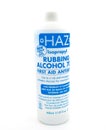 Haz Isopropyl 70% Rubbing Alcohol in Recyclable Plastic Bottle.