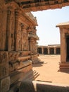 Hazara Rama temple in Hampi Royalty Free Stock Photo