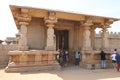 Hazara Ramachandra Temple, Hampi, near Hospete, Karnataka, India Royalty Free Stock Photo