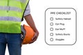 Hazard Identification and Risk Assessment concept. Royalty Free Stock Photo