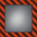 Hazard Stripes Frame Royalty Free Stock Photo