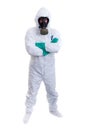 Hazardous materials worker