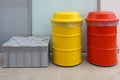 Hazardous Waste Disposal Barrels