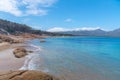 Hazards beach at Freycinet National Park in Tasmania, Australia Royalty Free Stock Photo