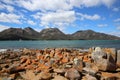 The Hazards in Freycinet National Park. Tasmania Royalty Free Stock Photo