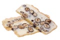 Hazel Nuts Biscotti Isolated