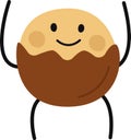 Hazelnut Cartoon Character