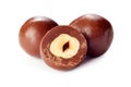 Hazelnut chocolate balls