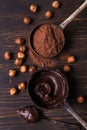 Hazelnut and cocoa chocolate