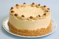 Hazelnut mousse cake